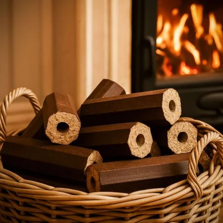 Pini Kay briketten pallet 96 zakken x 10kg (960kg) - Afbeelding 4