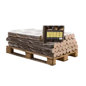 Ronde beuk briketten 15 pakken x 10kg (150kg)